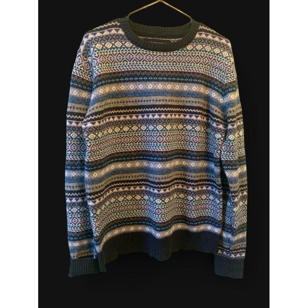 Wool Sweater Unisex Large